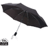 Swiss Peak AWARE Traveller 21" automaattinen sateenvarjo, musta liikelahja logopainatuksella